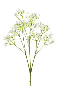 Gypsophila artificial - 1 tallo - blanco