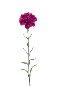 Clavel artificial - 1 tallo - violeta